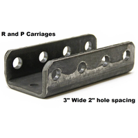 Adjustable 3" Trailer Coupler Mount Channel, 4-Hole Weld-On (8978)