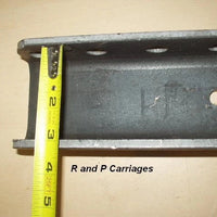 Adjustable 3" Trailer Coupler Mount Channel, 4-Hole Weld-On (8978)
