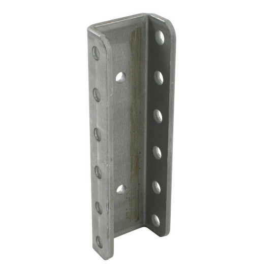 Adjustable Trailer Coupler 6 hole 3" Tongue Channel Hitch Bracket Bulldog (8978XL)