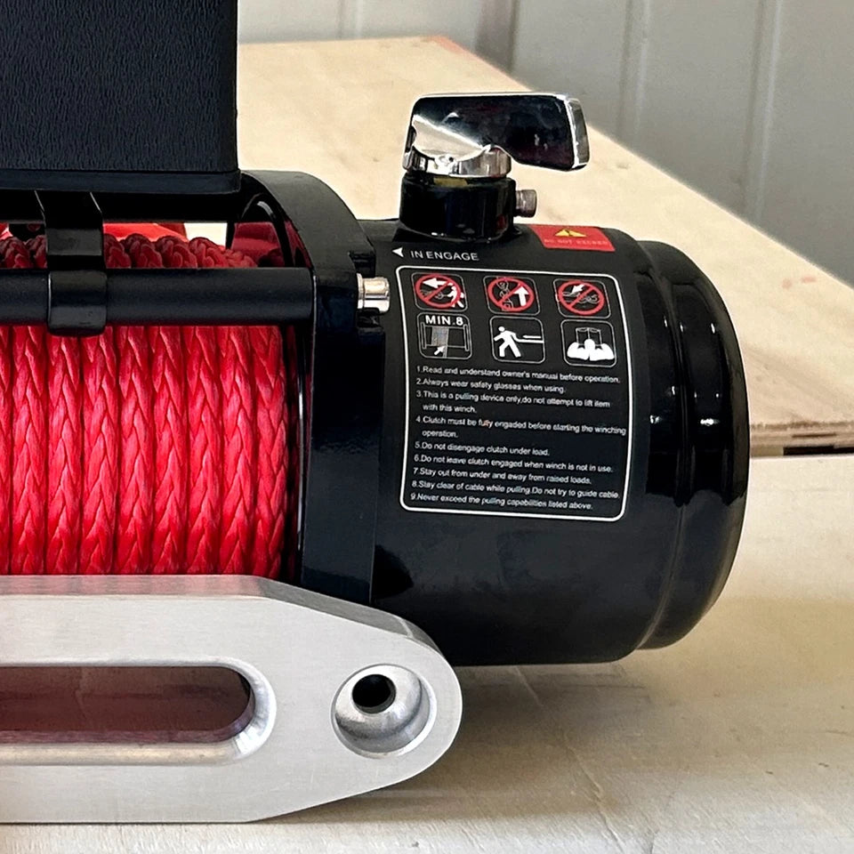 10,000 lb Electric Winch & Carry-On Trailer Mounting Rail Bundle (RP-10KWINCH-RAIL-KIT)