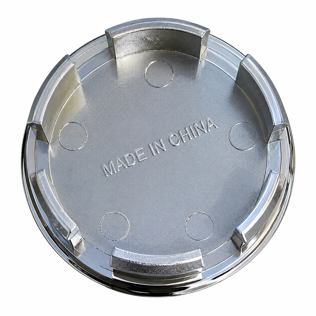 8 Lug Trailer Wheel Center Cap with Removable Top (90114)