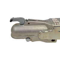 2" Heavy-Duty Cast Straight Tongue Coupler 3" Tube Channel Trailer Hitch 10,000# (0091560)
