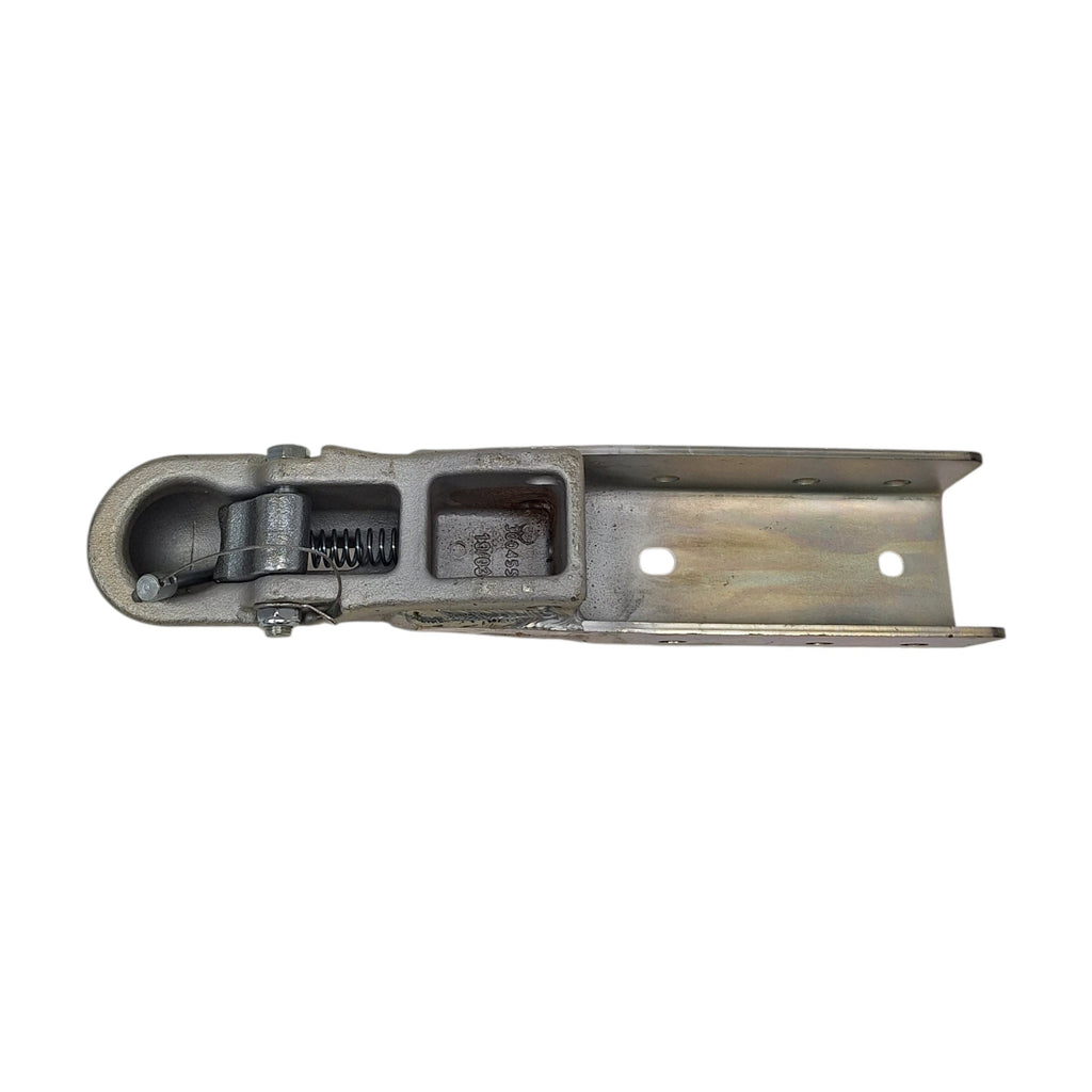 2" Heavy-Duty Cast Straight Tongue Coupler 3" Tube Channel Trailer Hitch 10,000# (0091560)