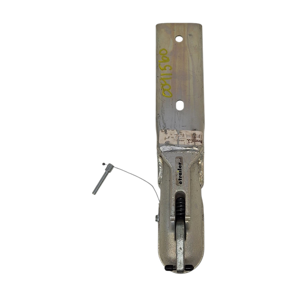 2" Heavy-Duty Cast Straight Tongue Coupler 3" Tube Channel Trailer Hitch 10,000# (0091560)