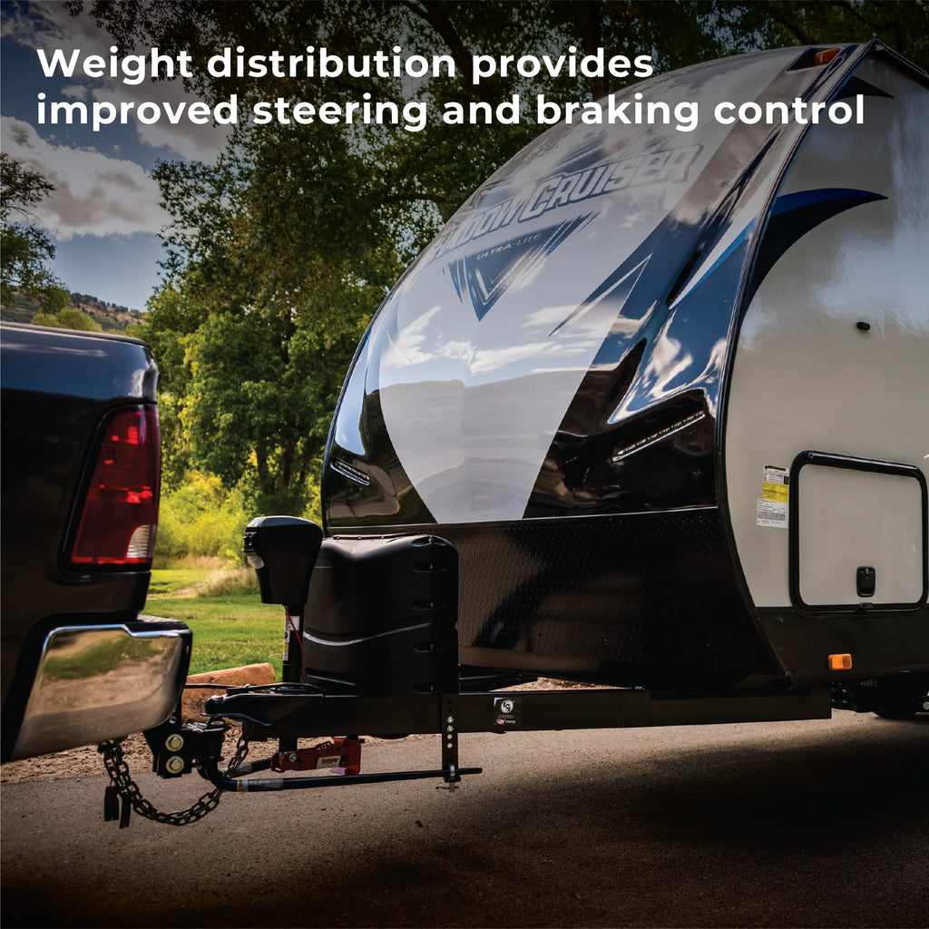 Fastway E2 Weight Distribution Hitch 10K/1000lb - Sway Control & Shank (92-00-1065)