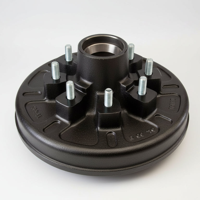 12" x 2" Trailer Brake Drum – 8 on 6.5" Bolt Pattern (92865-1)