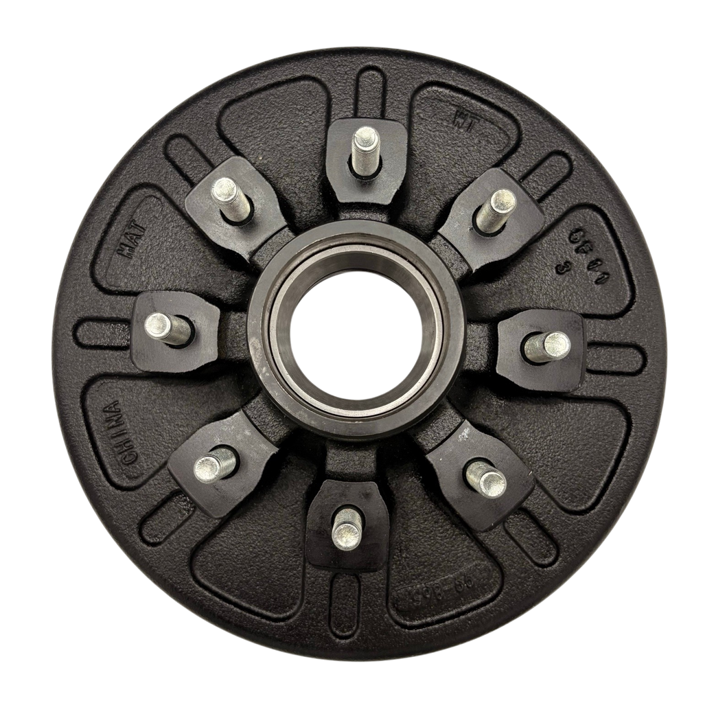12" x 2" Trailer Brake Drum – 8 on 6.5" Bolt Pattern (92865-1)