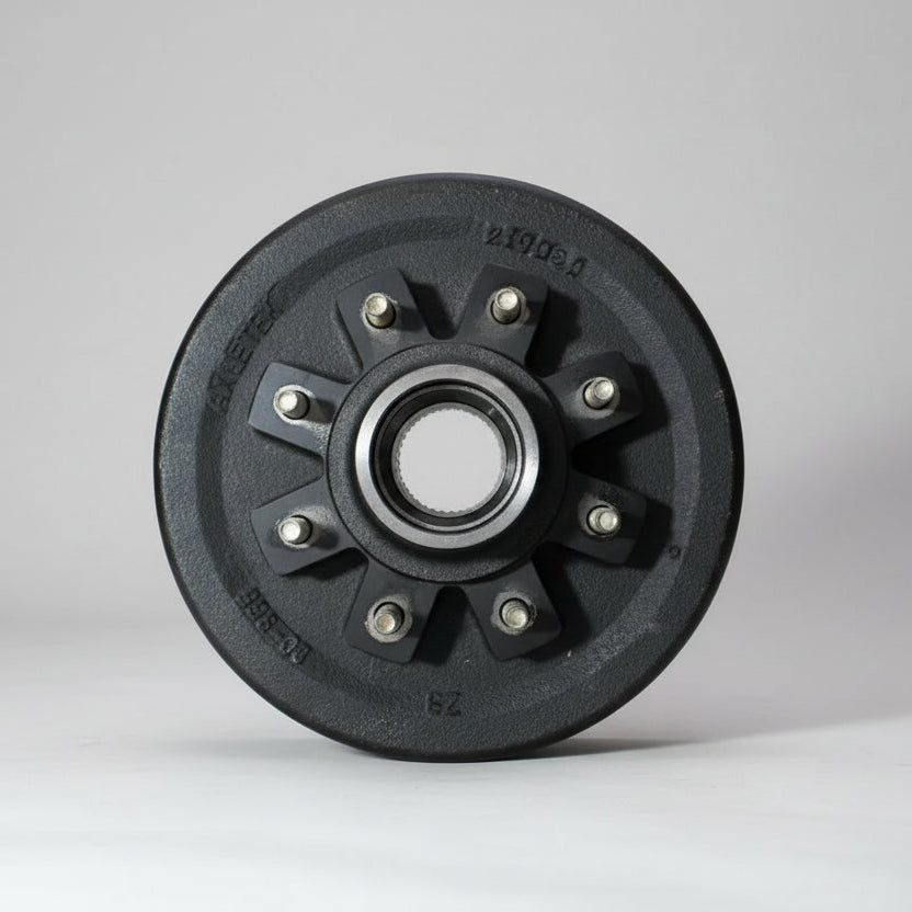 12" x 2" Trailer Brake Drum – 8 on 6.5" Bolt Pattern (92865-1)