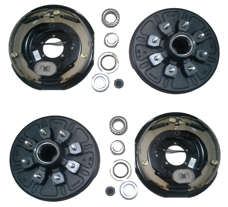 Add Brakes – 7,000 lb Trailer Axle Kit – 12" x 2" Self-Adjusting Electric Brakes • 8 x 6.5" (92865-916-IMP-FSA)