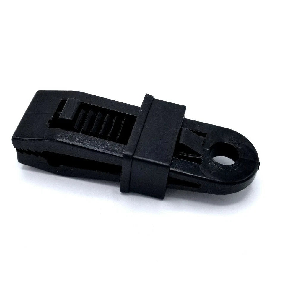 Four Pack Tie-Down Tarp Clips with Easy-Adjust Quick-Release Button (9429400)