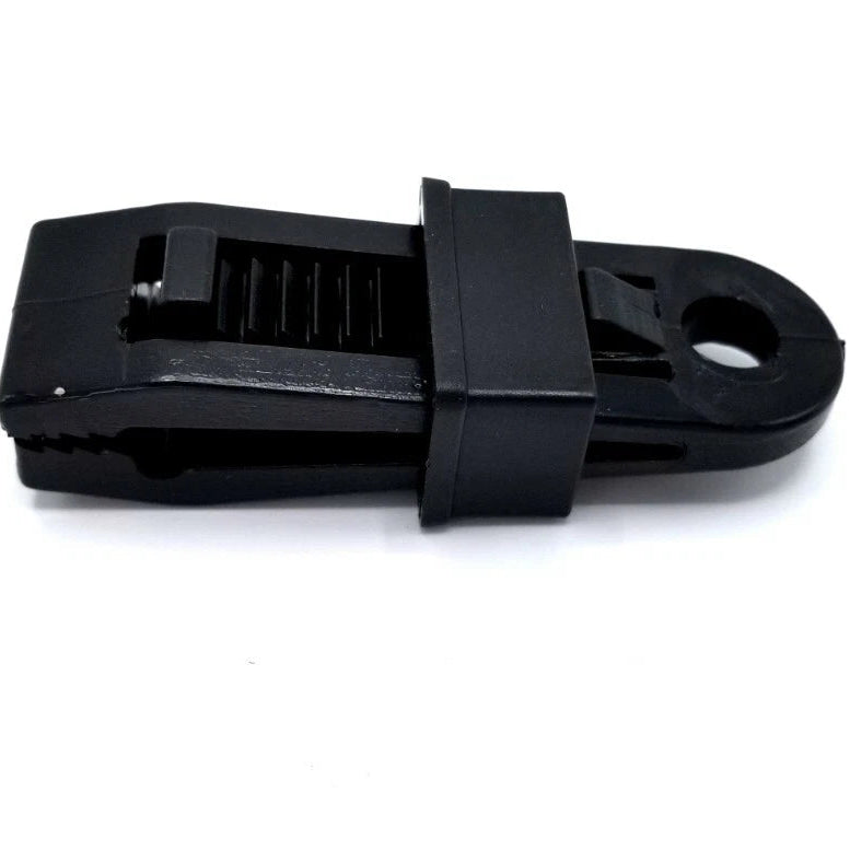 Four Pack Tie-Down Tarp Clips with Easy-Adjust Quick-Release Button (9429400)