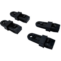 Four Pack Tie-Down Tarp Clips with Easy-Adjust Quick-Release Button (9429400)