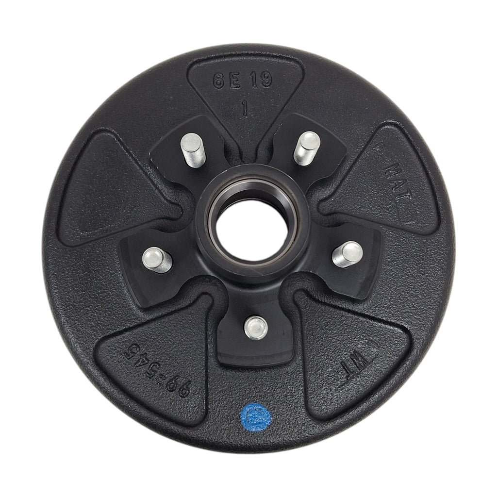 10" Trailer Brake Drum — 5 on 4.5" Bolt Pattern — 3500 lb Axle - Drum Only (94545-1)