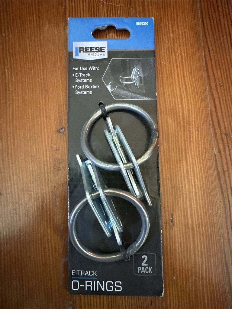 O-Ring Tie-Down Anchors for E-Track & Ford BoxLink, Steel (9535300)