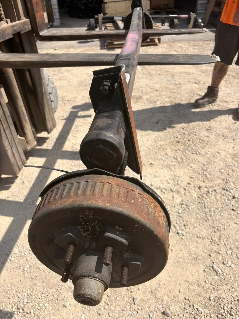 NEW Dexter 3,500 lb Torflex Torsion Brake Axle - 95" HF - 76" OB - 10° Up