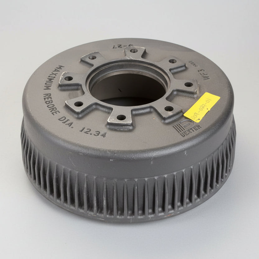 12.25 x 4" Brake Drum Fits Dexter 8x6.5" Trailer 10K HEAVY DUTY Axles (99-27)