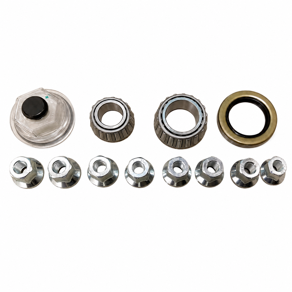 7K - 8K Hybrid Trailer Hub Drum 8x6.5 5/8 Studs Kit - Grease Seal (99-865-58HD-G-KIT)