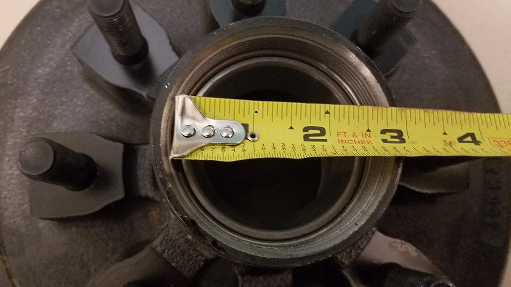 Hybrid Hub Drum, 7K - 8K x 6.5, AM, 9/16" Stud, With Bearings, Cap, and OIL SEAL (99-865-916HD-KIT)