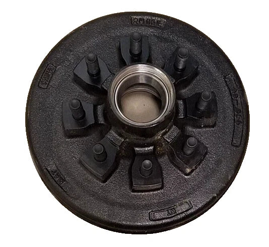 Hybrid Brake Drum - 12" x 2" - 8 on 6.5" - 9/16" Studs - 8K Bearing Size (99-865-916HD)