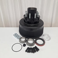 12K/15K Hub w Cups, Studs & Lug Nuts 8x6.5 5/8-18 Replaces Dexter 8-214 (99-86512-H-KIT-LN)