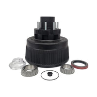 12K Trailer Hub Drum 8x6.5 5/8"-18 Heavy Duty Replace Dexter 9-28 Drum 8-214 Hub (99-86512-KIT)