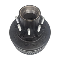 12K Trailer Hub Drum 8x6.5 5/8"-18 Heavy Duty Replace Dexter 9-28 Drum 8-214 Hub (99-86512)