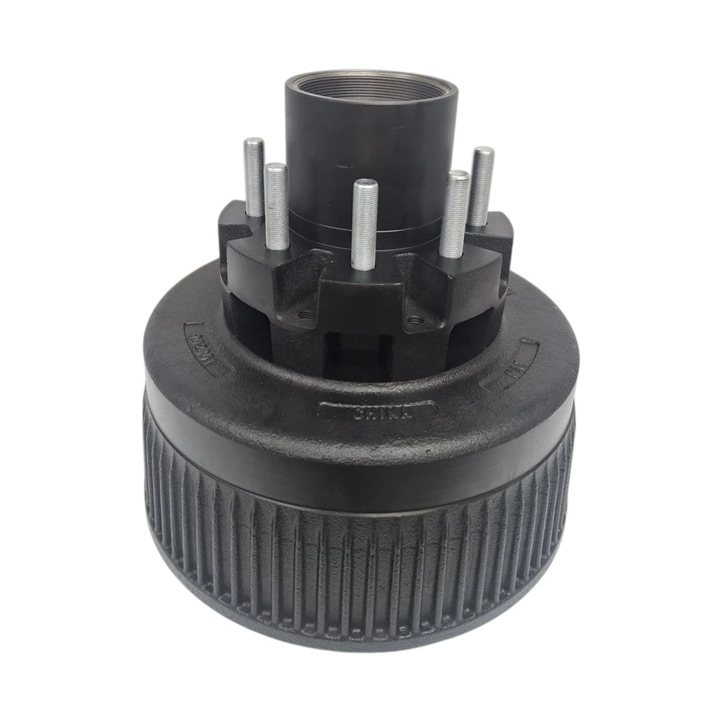 12K Trailer Hub Drum 8x6.5 5/8"-18 Heavy Duty Replace Dexter 9-28 Drum 8-214 Hub (99-86512)