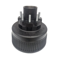 12K Trailer Hub Drum 8x6.5 5/8"-18 Heavy Duty Replace Dexter 9-28 Drum 8-214 Hub (99-86512)