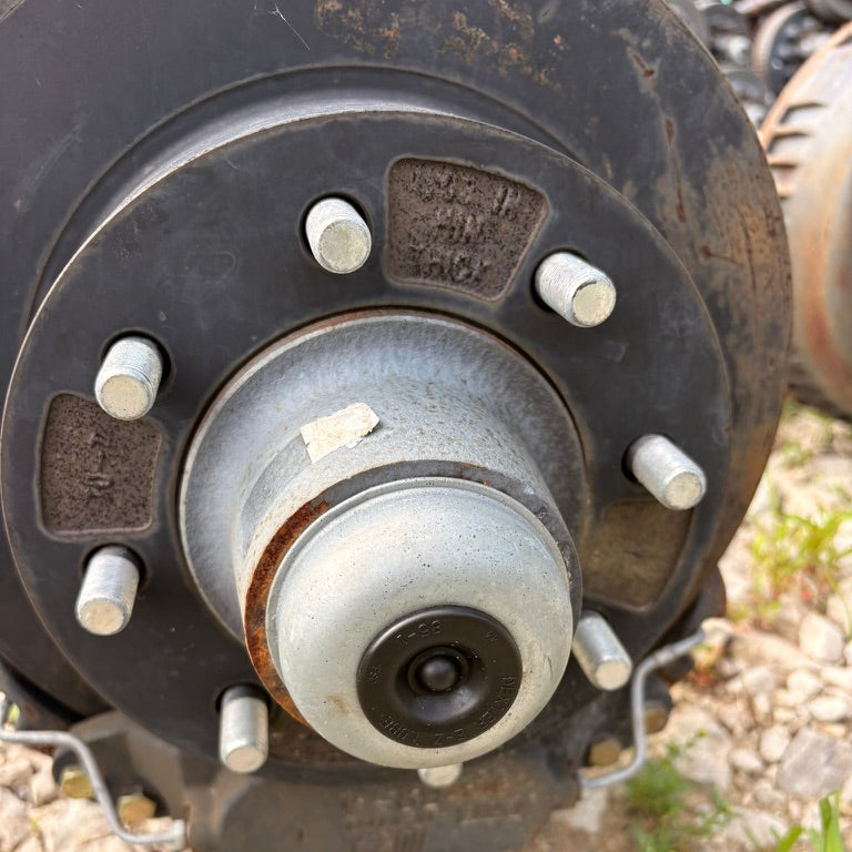 8,000 lb Torsion Trailer Axle – Disc Brake – EZ Lube – 93.25" Hub Face – 8 on 6.5"