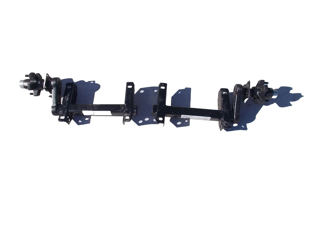 Pair of 1,000 lb Torsion Half Axles | 2,000 lb Capacity | 22° Up Angle (A178826-PAIR)