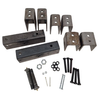 Tandem Axle Slipper Spring Hanger Kit for 2" Springs – Fits 5.2K, 6K & 7K Trailer Axles (AP2T3L-11)