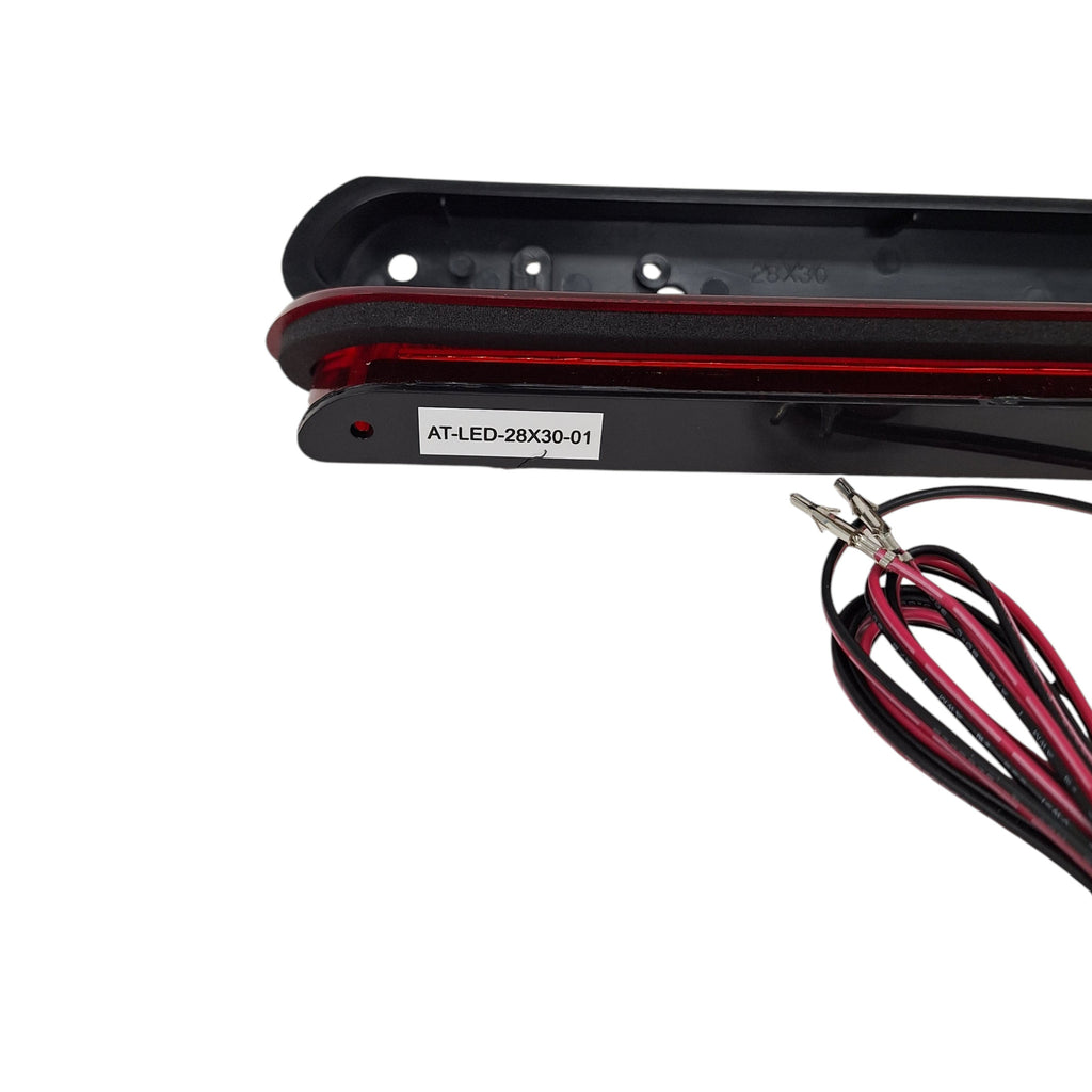 Red LED Truck Cap Topper 3rd Brake Light RV Camper Winnebago 10" long ATC (AT-LED 28X30-01)