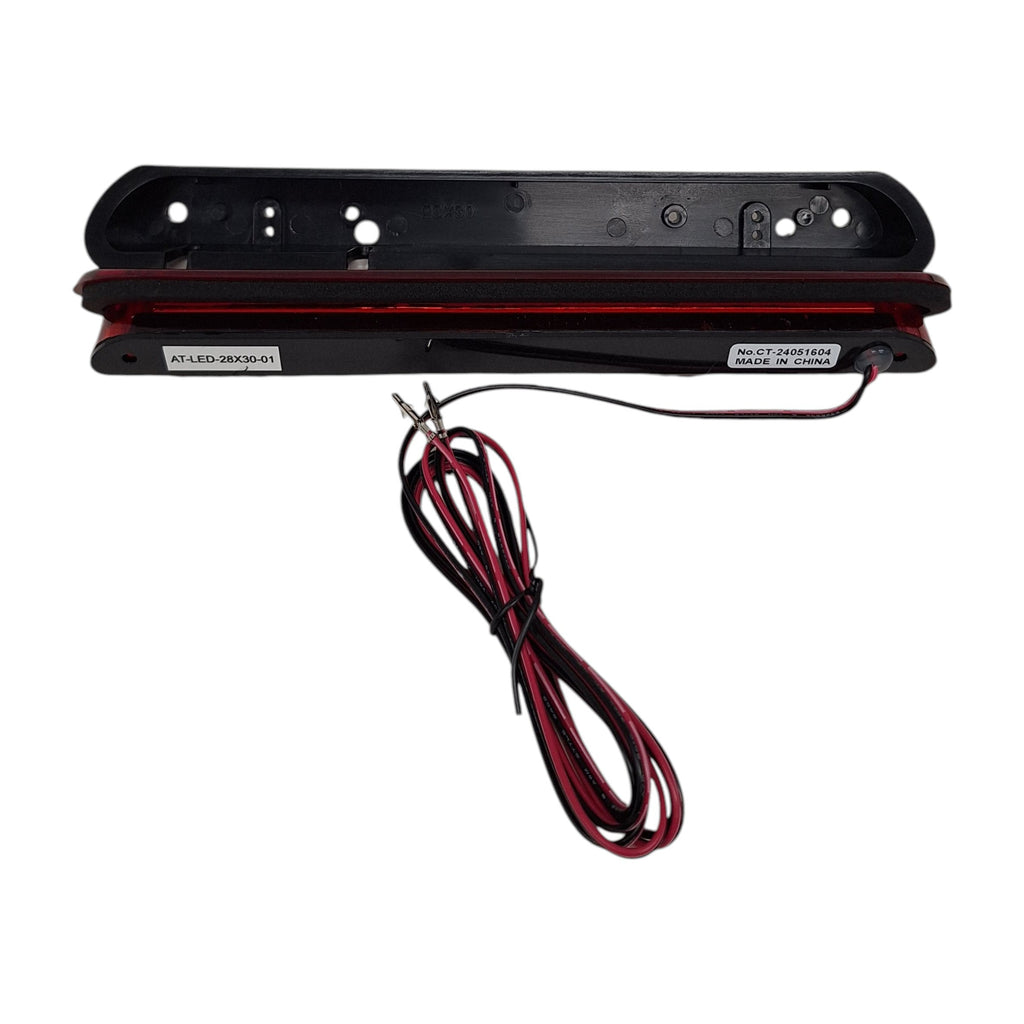 Red LED Truck Cap Topper 3rd Brake Light RV Camper Winnebago 10" long ATC (AT-LED 28X30-01)