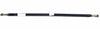 (2000-73-KIT) 2000# Trailer Axle 73" Straight 1.75" Tube Spring Axle Not Flanged Not Lubed Not Wired Short Spindle No Camber With Spring Perches