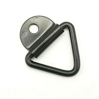 3/8" Bolt On D-Ring Tie Down Anchor 1-Hole 2400 lb Capacity Trailer Cargo Hook (B21)