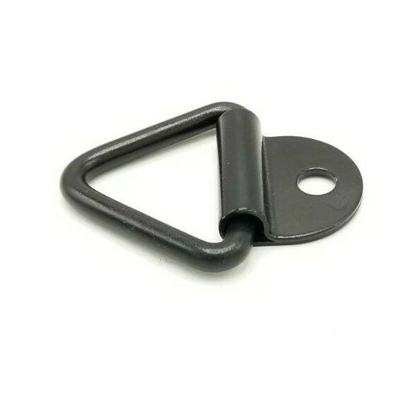 3/8" Bolt On D-Ring Tie Down Anchor 1-Hole 2400 lb Capacity Trailer Cargo Hook (B21)