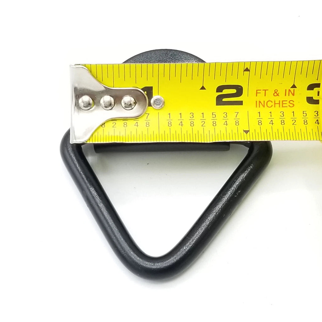 3/8" Bolt On D-Ring Tie Down Anchor 1-Hole 2400 lb Capacity Trailer Cargo Hook (B21)