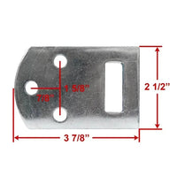One - Buyers Products Zinc Corner Gate Latch Kit for Utility Trailer Gates (B2589BZ)