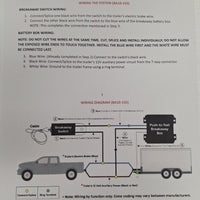 Engager Trailer Break Away W/ LED Brake Battery Switch Charger (BA10-150)