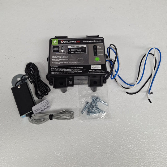 Engager Trailer Break Away W/ LED Brake Battery Switch Charger (BA10-150)