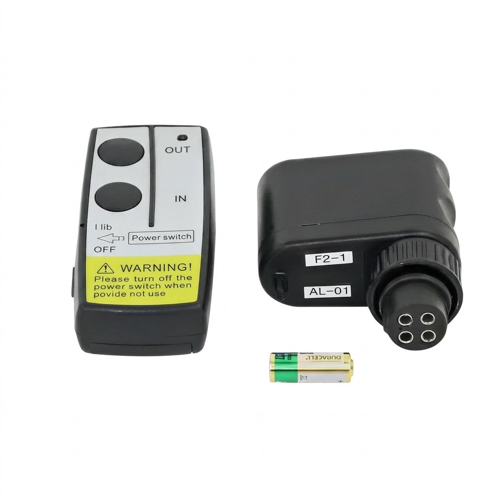 Bulldog Wireless Remote Kit 3400 and 4400 Trailer Winches Plug and Play Fits BDW15017, BDW15018, BDW15019, and BDW15020(BDW20212)
