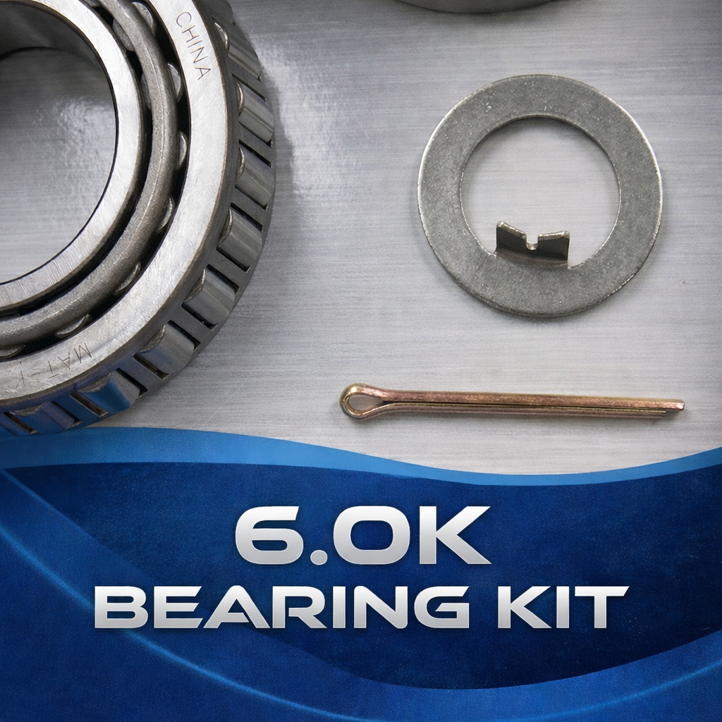 MAT Trailer Wheel Bearing Kit 6,000# Axle W/1.25" X 1.750" Tapered Spindle (BEK-6.0K)