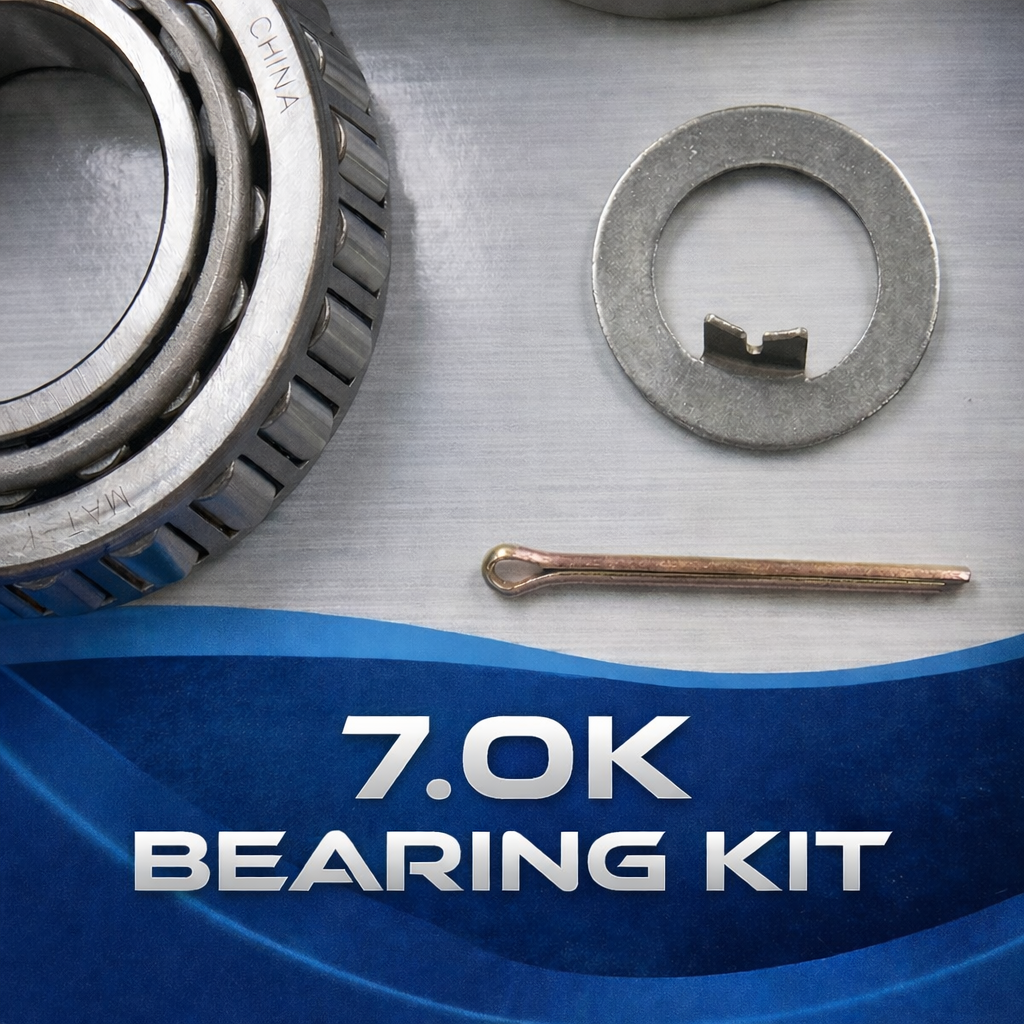 MAT Trailer Wheel Bearing Kit 7,000# Axle W/1.063" X 1.378" Tapered Spindle (BEK-7.0K)