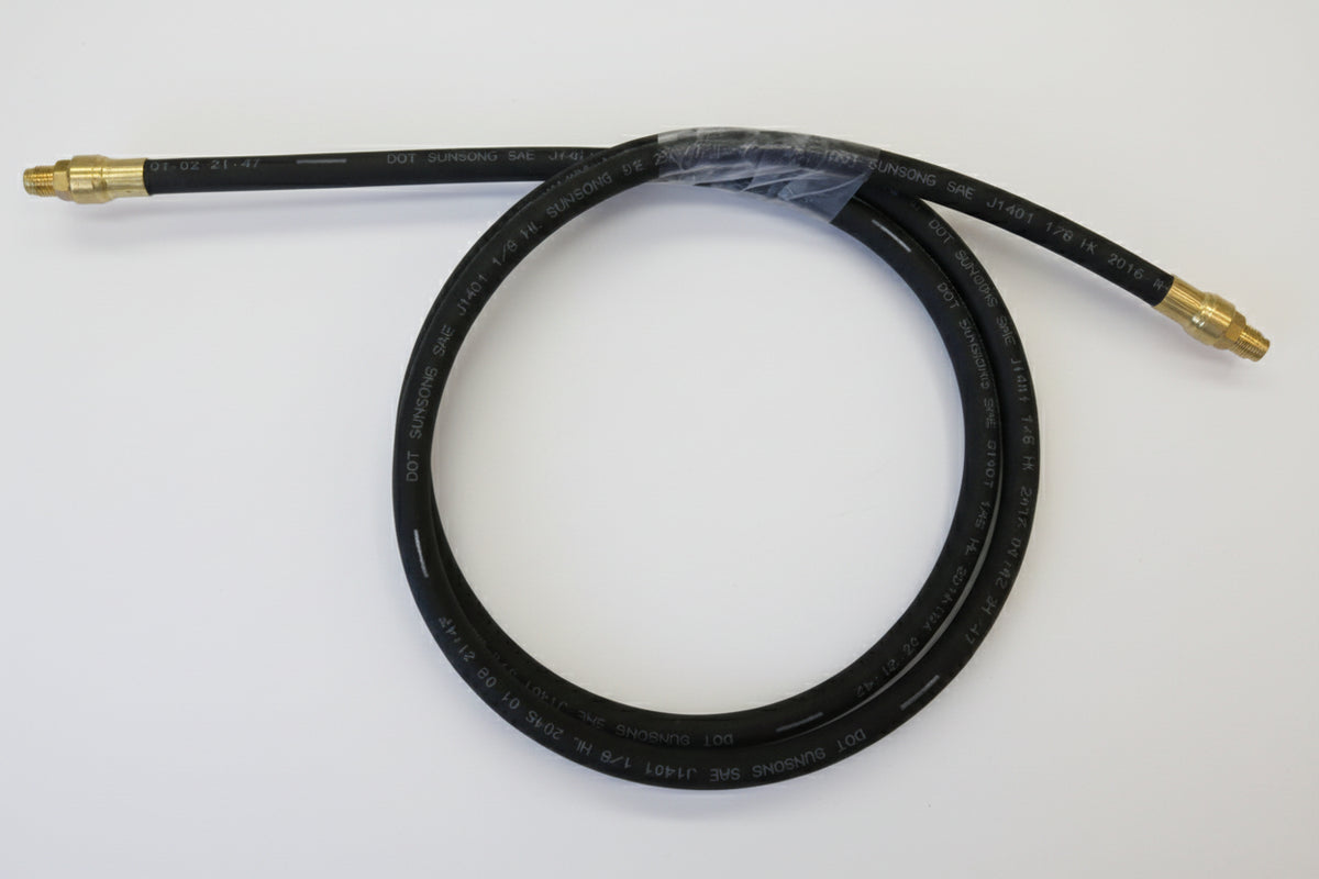 Kodiak Hydraulic Brake Hose 48" 1/8" ID 3/16" Male Inverted Flare (BH-3MFS-048)