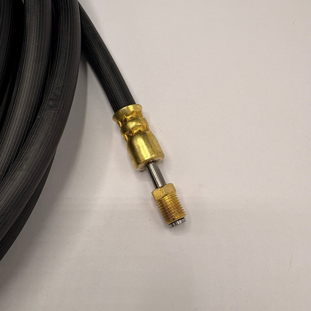 276" Hydraulic Brake Hose — 1/8" ID — 3/16" Male Inverted Flare — DOT Trailer Brake Line (BH-3MFS-276)