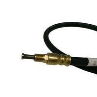 24" Hydraulic Trailer Brake Hose – 3/8"-24 Male to Female Swivel (BH-3MFSFF-024)