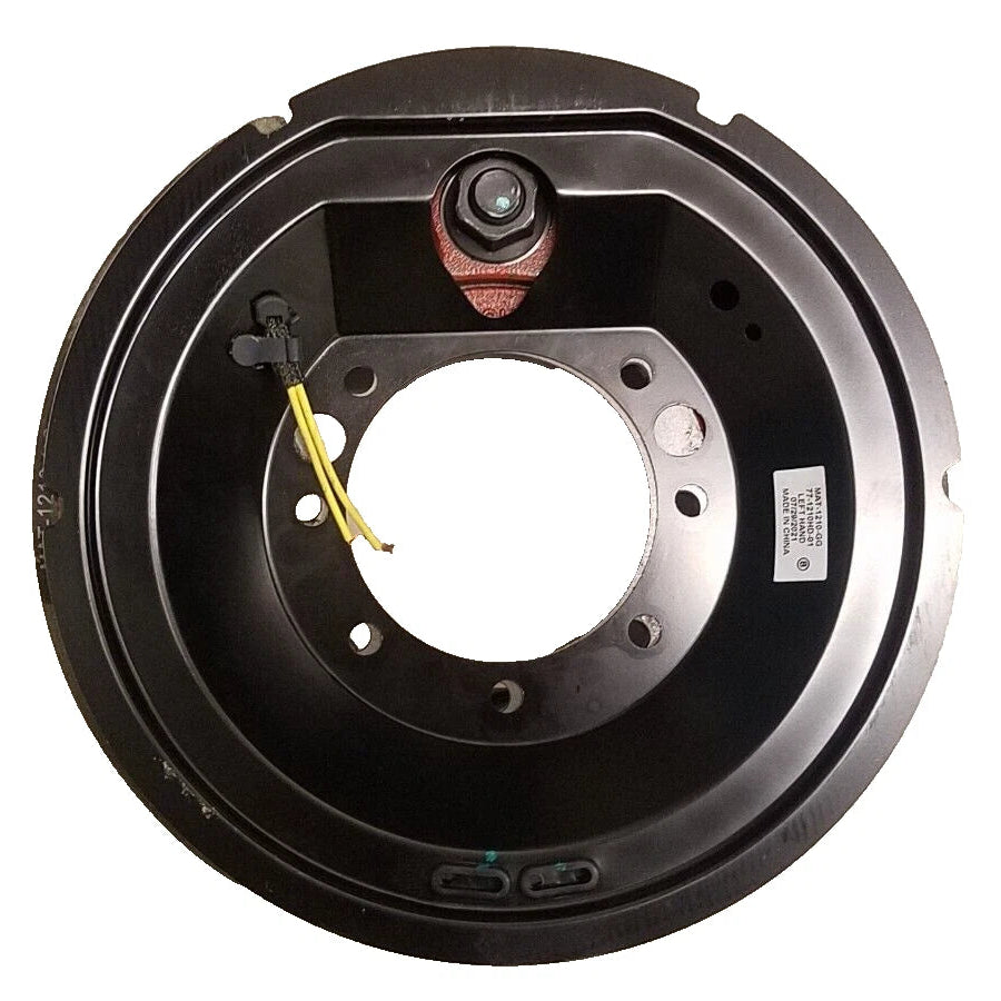 12-1/4" x 4" Electric Trailer Backing Plate – 10K HD – Left Hand – 7 Bolt (BK-10HDE-01)