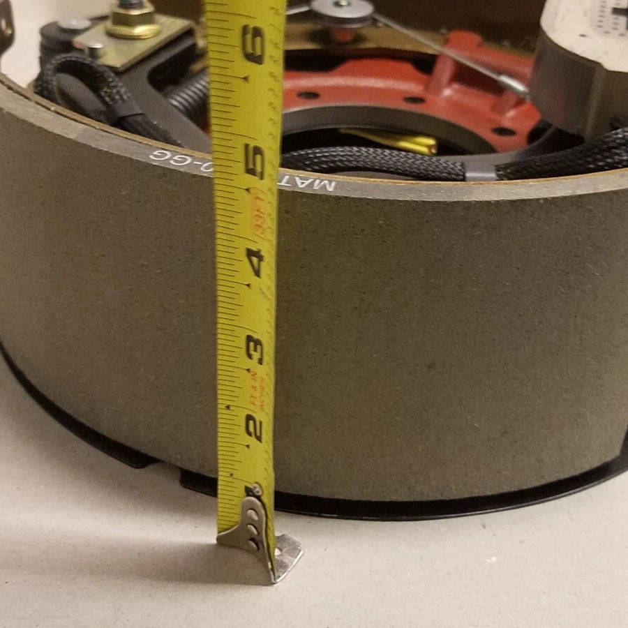 12-1/4" x 4" Electric Trailer Backing Plate – 10K HD – Left Hand – 7 Bolt (BK-10HDE-01)