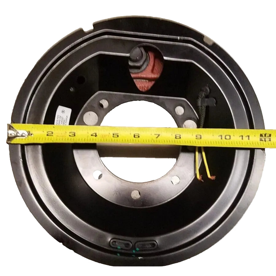 12-1/4" x 4" Electric Trailer Backing Plate – 10K HD – Right Hand – 7 Bolt (BK-10HDE-02)