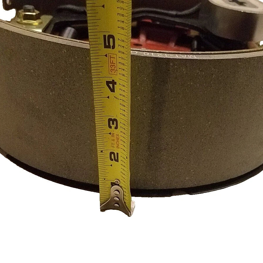 12-1/4" x 4" Electric Trailer Backing Plate – 10K HD – Right Hand – 7 Bolt (BK-10HDE-02)
